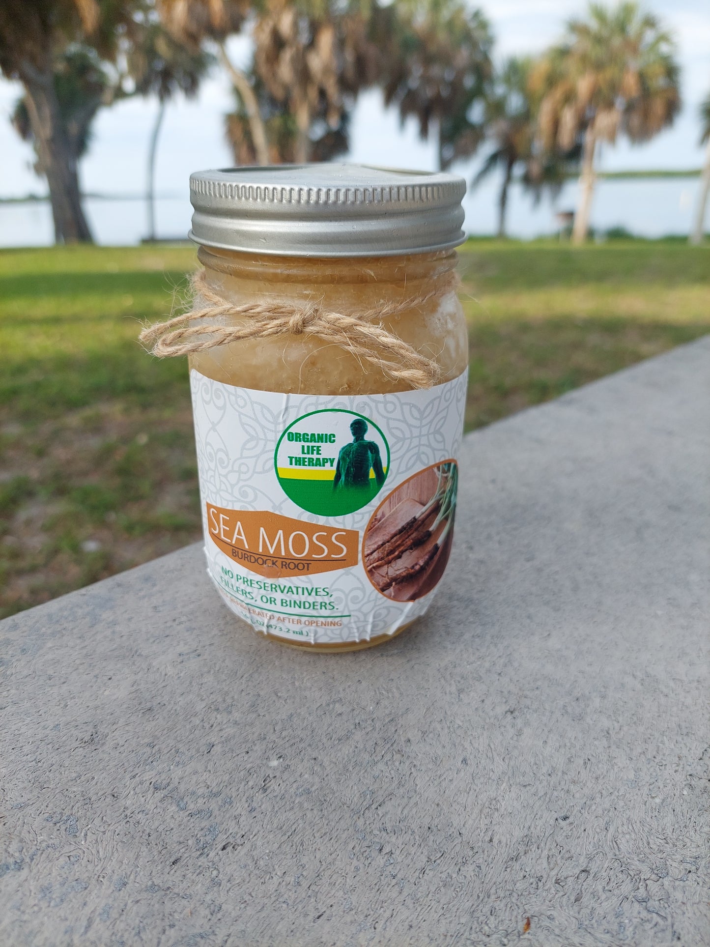 Burdock Root Sea Moss Gel